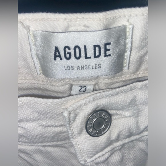 Agolde Off White Jeans Size 23 - Picture 2 of 3